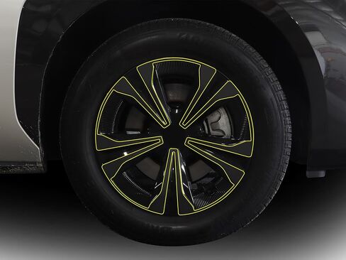 تصميمات BOGAR TECH لسيارة Toyota BZ4X 2022-2025 حذف الكروم الأمامي - طقم تراكب الفينيل مسبق القطع، زخرفة تعتيم سوداء لامعة in Saudi Arabia