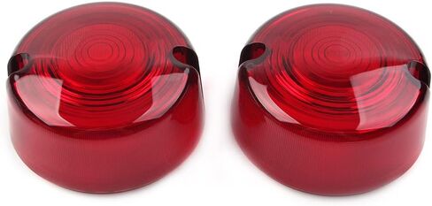 SIKUAI Motorcycle Red Turn signal light Lens assembly ABS 2 Pcs Turn Signal Lens Cover for Harley Dyna FXD FXR For Sportster XLH 883 1200 FXST Accessaries in Kuwait