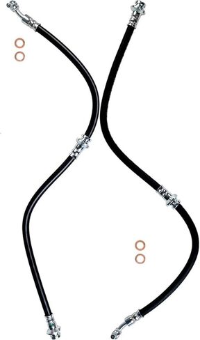 2X Brake Hose Front Brake Line Replacement Brake Hydraulic Hose - Front Left and Right fits Nissan Murano 2004 fits Nissan Murano 2005 fits Nissan Murano 2006 fits Nissan Murano 2007 in Saudi Arabia