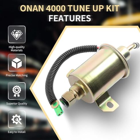 149-2311 Fuel Pump Tune Up Kit Includes 149-2457 Fuel Filter, 1403280 Air Filter Compatible for Onan Cummins Generator 4000 4KW Microlite MicroQuiet RV Generator in Kuwait