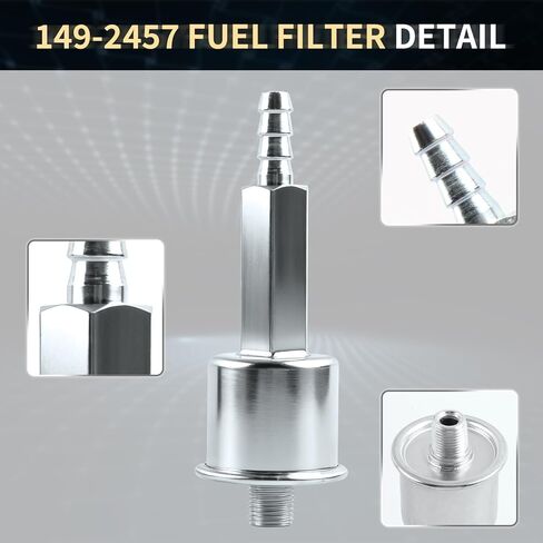 149-2311 Fuel Pump Tune Up Kit Includes 149-2457 Fuel Filter, 1403280 Air Filter Compatible for Onan Cummins Generator 4000 4KW Microlite MicroQuiet RV Generator in Kuwait