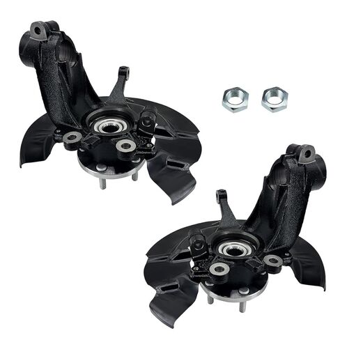 مجموعة مفصل التوجيه الأمامي الأيسر والأيمن مع محور محمل العجلة متوافق مع 2013-2019 Ford Escape Replace# CV6Z3K186B CV6Z3K185B LK143 LK144 (يسار ويمين) in Kuwait