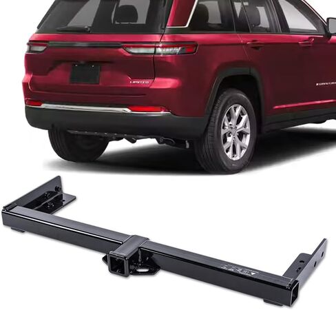 Stehlen 642167837633 متوافق مع 2021-2025 Jeep Grand Cherokee L Class 3 Trailer Tow Hitch Receiver 2" in Kuwait