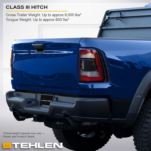 Stehlen 642167837633 متوافق مع 2021-2025 Jeep Grand Cherokee L Class 3 Trailer Tow Hitch Receiver 2" in Kuwait