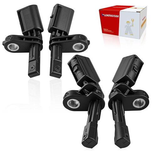 ABS Wheel Speed Sensor Set Front/Rear (Left & Right) 4PCS Compatible with VW Jetta Golf Passat Beetle Bora Eos Rabbit 2005-2018, Replace WHT003856 WHT003857 WHT003858 WHT003859 by LOKFASISHA in Kuwait