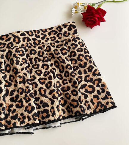 Mens Sissy Costume Outfit Sexy Leopard Mini Skirt for Men Crossdressing in Kuwait
