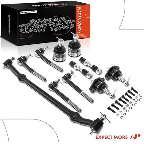 A-Premium 11Pcs Front Suspension Kit, Sway Bar Link Upper Lower Ball Joint Inner Outer Tie Rod End Sway Bar Link, Compatible with Chevrolet Impala Caprice & Buick Electra LeSabre & Cadillac DeVille in Saudi Arabia