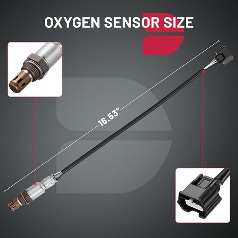 BDFHYK 234-4905 مستشعر الأكسجين مستشعر O2 المصب، متوافق مع Nissan Altima 2013-2018، L4 2.5L، قطعة بديلة واحدة in Kuwait