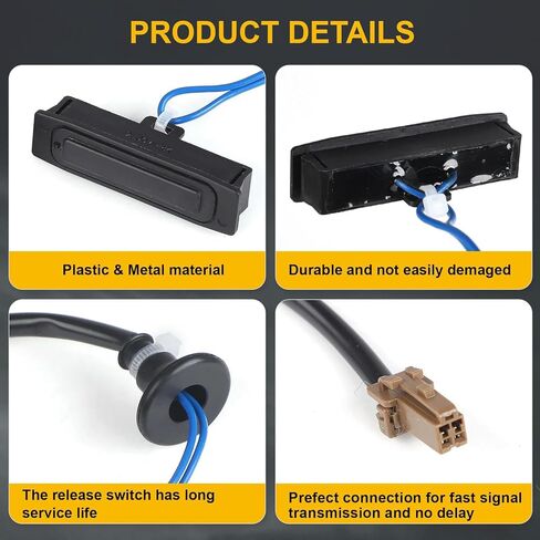 Trunk Switch Boot Release Opener Button Lid Switch for Nissan Versa 2007-2013 253802DT0A in Saudi Arabia