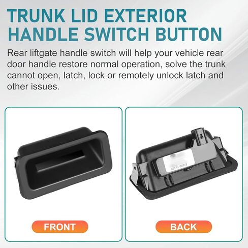 Outside Trunk Lid Lock Hatchback Tail Door Switch 81260-1M500 81260-A6200 for Kia Forte 5 Hatchback 2011-2018 in Saudi Arabia