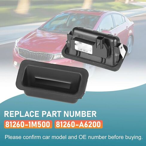 Outside Trunk Lid Lock Hatchback Tail Door Switch 81260-1M500 81260-A6200 for Kia Forte 5 Hatchback 2011-2018 in Saudi Arabia