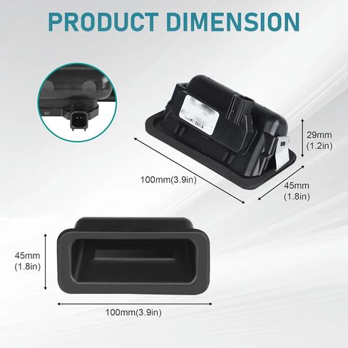 Outside Trunk Lid Lock Hatchback Tail Door Switch 81260-1M500 81260-A6200 for Kia Forte 5 Hatchback 2011-2018 in Saudi Arabia