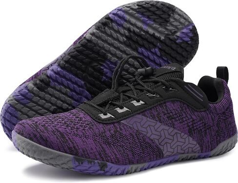 Joomra Women's Wide Toe Box Barefoot Trail Running Shoes | Zero Drop Minimalist Sneakers | Durable Grippy Rubber Outsole in Saudi Arabia