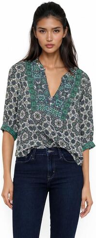 Navy Tile Corrine Top in Kuwait