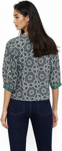 Navy Tile Corrine Top in Kuwait