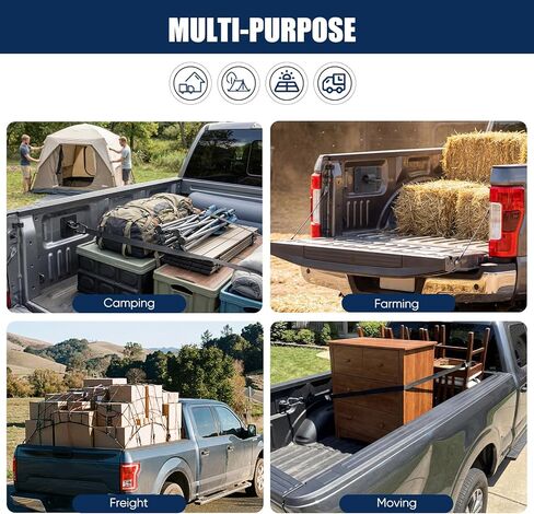 4 Pack Heavy Duty Tie Down Anchors Truck Bed Tie Downs Car Accessories with with M6*1.0 Tap and T-Handle Fit for 2015-2025 Ford F150 F250 F350 & Raptor 2026 Replace FL3Z-99000A64-B & FL3Z-9928408-AB in Saudi Arabia