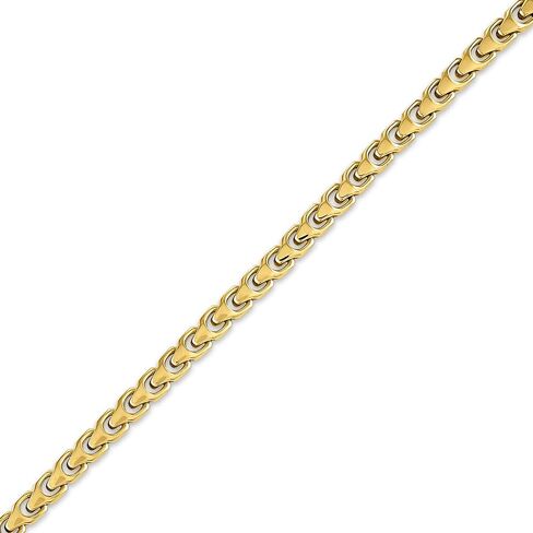 Bulova Link Gold-Tone Stainless Steel Bracelet | 6mm | 8 Inches in Saudi Arabia