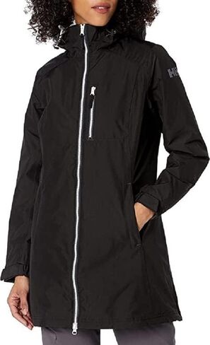 Helly Hansen Long Belfast Winter Insulated Jacket - Women's, Black, S in Kuwait
