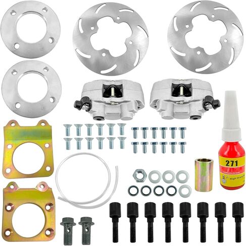 ADV-NNB77 Front Disc Brake Conversion Kit Fits for Honda Fourtrax 300 4x4; for TRX300FW 4x4; for Rancher 350 4x4; for Foreman 400 450 4x4; for Rubicon 500 4x4; for Rincon 650 4x4 in Saudi Arabia