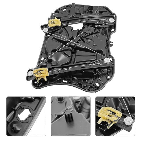 Front Window Regulator Assembly Without Motor Compatible with BMW 530i 530e 540i 540d xDrive M5 M550i xDrive 2017-2024 2.0L 3.0L 4.4L Power Window Actuator Right Passenger Side 51337487086 in Kuwait