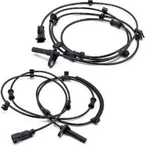 2Pcs Rear Left and Right ABS Wheel Speed Sensor Compatible with Ram 2014-2022 2500 3500 V8 L6 5.7L 6.4L 6.7L 2WD Replaces 4779981AC ALS2823 4779980AC ALS2824 in Kuwait