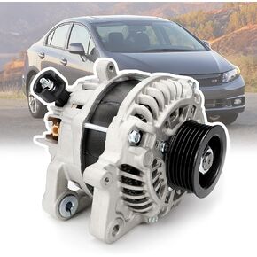 مولد كهربائي عالي الإخراج 95Amp متوافق مع Honda Civic HR-V Acura ILX 1.8L 2.0L 2012 2013 2014 2015 2016 2017 2018 31100-R1A-A01 in Kuwait