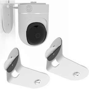 حامل لاصق على الحائط لكاميرا Eufy Security الداخلية E220 P24، بدون حفر ولا أدوات تثبيت خالية من التلف، خياران للتركيب يتضمن لاصق ومسامير (إصدار لاصق/عبوة من 1) in Kuwait