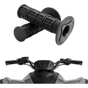ATV Hand Grips 7/8" Soft Rubber Handlebar Grips Universal for Yamaha Honda Kawasaki Arctic Cat Polaris etc in Kuwait