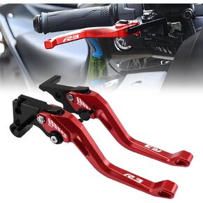 for Yamaha R3 YZF-R3 YZFR3 Motorcycle Clutch Lever Adjustable Handlebars Brake and Clutch Levers Set for 2015 2016 2017 2018 2019 2020 2021 2022 2023 2024 2025(Blue) in Kuwait