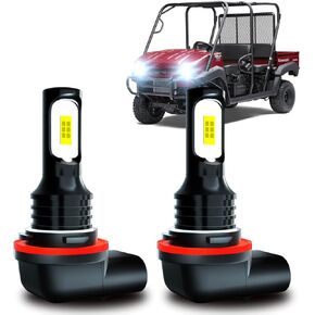 LED Bulbs For 2020 Kawasaki Utility MULE 4010 TRANS4X4 (KAF620RLS) 34901-HR3-A21,6000K Bright White Polaris 4011029 Lights, 2-Pack，34901 HR3 A21 LED bulbs in Kuwait