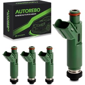Fuel Injectors Set of 4 Compatible with Toyota Celica MR2 Spyder Corolla Matrix Chevy Chevrolet Prizm Pontiac Vibe L4 1.8L 2.0L # Replace 23209-0D040 FJ415 23209-22040 94859505 842-12248 in Kuwait