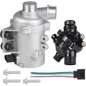 Electric Engine Water Pump 11517586925 Thermostat Kit Set Fit for BMW Z4 X3 X5 323i 325i 328i 330xi 128i 528i 525i 530xi xDrive W/Bolt Replace No. 11537536655 11517521584 11517563183 in Kuwait