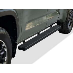 Tuxtreme Running Boards 5 inches Matte Black Compatible with Toyota Tundra 2022-2026 Double Cab Stainless Steel (Nerf Bars Side Steps Side Bars) in Kuwait