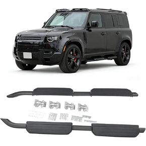 Aluminum Running Boards Fit for 2020 2021 2022 2023 2024 2025 2026 LR Land Rover Defender 110 130 L663 4 Door Side Steps Nerf Bars in Kuwait