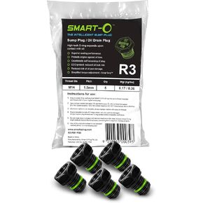 SMART-O R3 Oil Drain Plug M14x1.5mm - Engine Oil Pan Protection Plug with Anti-Leak & Anti-Vibration Function - Install Faster, Re-usable and Eco-Friendly in Saudi Arabia
