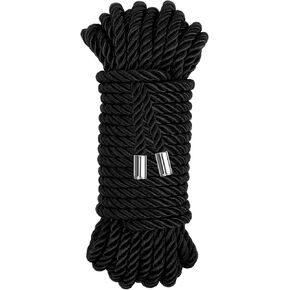 Soft Silk Rope, 32ft Nylon Rope Skin Friendly Twisted Trim Cord for Christmas Home Décor Embellish Costumes Bag Drawstrings (Red) in Kuwait