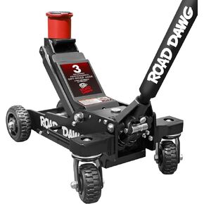 Road DAWG 3 Ton Aluminum Big Wheel Off-Road Floor Jack - Heavy Duty Hydraulic Lift for Trucks, SUVs & ATVs, 6000LBS Capacity, Professional Portable Jack in Kuwait