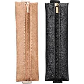 قطعتان من حامل القلم المرن لأجهزة الكمبيوتر المحمول، حقيبة من جلد البولي يوريثان قابلة للتعديل، أقلام يومية للكتاب المقدس وأقلام رصاص، حقيبة دفتر الملاحظات، حقيبة بسحاب للمخططين، كتب (بني، أسود) in Kuwait