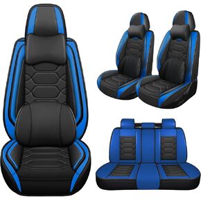 Car Seat Covers Fit for Jeep Cherokee 2014-2025,5 Seats Comfort Non-Slip Seat Covers Airbag Compatible,Waterproof Leather Seat Covers(Standard 5 Seats,Black) in Kuwait