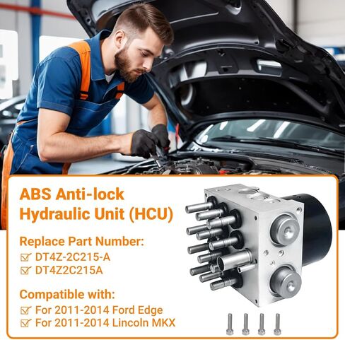 ABS Anti-lock Hydraulic unit (HCU) for 2011–2014 Ford Edge and Lincoln MKX DT4Z-2C215-A in Saudi Arabia