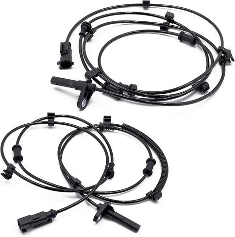 2 قطعة مستشعر سرعة العجلات الخلفية اليسرى واليمنى ABS متوافق مع Ram 2014-2022 2500 3500 V8 L6 5.7L 6.4L 6.7L 2WD يستبدل 4779981AC ALS2823 4779980AC ALS2824 in Kuwait