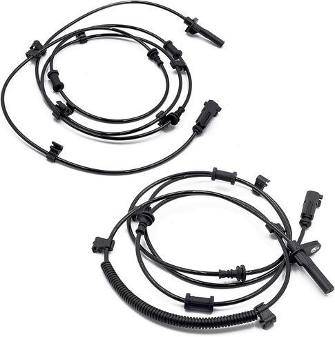 2 قطعة مستشعر سرعة العجلات الخلفية اليسرى واليمنى ABS متوافق مع Ram 2014-2022 2500 3500 V8 L6 5.7L 6.4L 6.7L 2WD يستبدل 4779981AC ALS2823 4779980AC ALS2824 in Kuwait