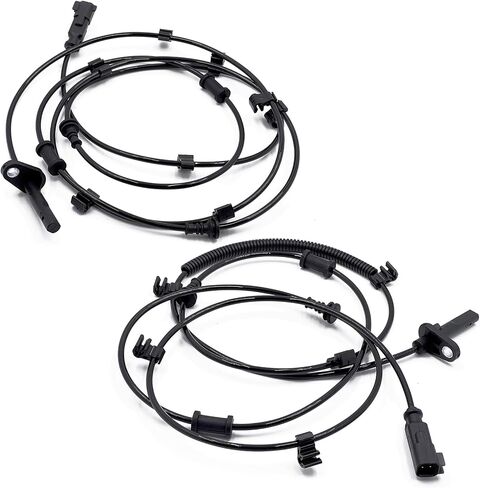 2 قطعة مستشعر سرعة العجلات الخلفية اليسرى واليمنى ABS متوافق مع Ram 2014-2022 2500 3500 V8 L6 5.7L 6.4L 6.7L 2WD يستبدل 4779981AC ALS2823 4779980AC ALS2824 in Kuwait