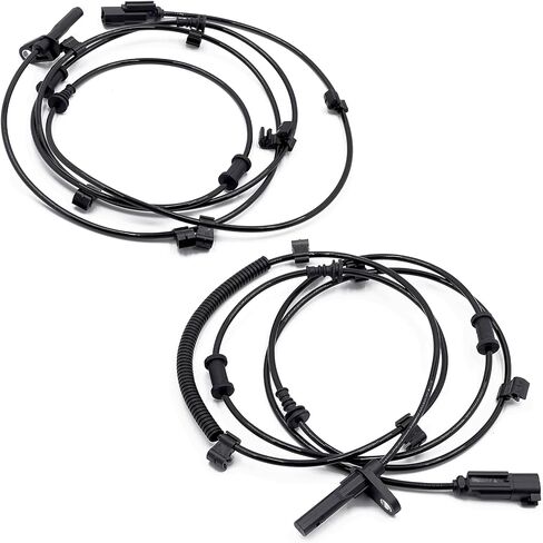 2 قطعة مستشعر سرعة العجلات الخلفية اليسرى واليمنى ABS متوافق مع Ram 2014-2022 2500 3500 V8 L6 5.7L 6.4L 6.7L 2WD يستبدل 4779981AC ALS2823 4779980AC ALS2824 in Kuwait