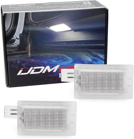 iJDMTOY Aqua Ice Blue 18-SMD Full LED Under Side Door Courtesy Lights, Footwell Lights, Compatible With Dodge Charger Challenger Dart Stratus Magnum Avenger, Chrysler 200 300 Sebring in Saudi Arabia