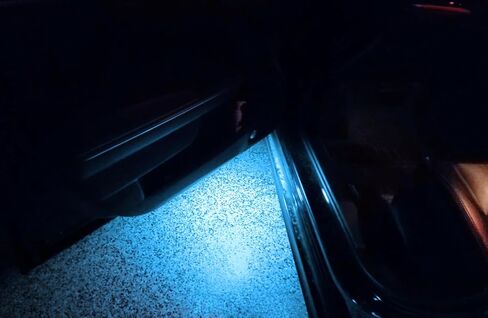 iJDMTOY Aqua Ice Blue 18-SMD Full LED Under Side Door Courtesy Lights, Footwell Lights, Compatible With Dodge Charger Challenger Dart Stratus Magnum Avenger, Chrysler 200 300 Sebring in Saudi Arabia
