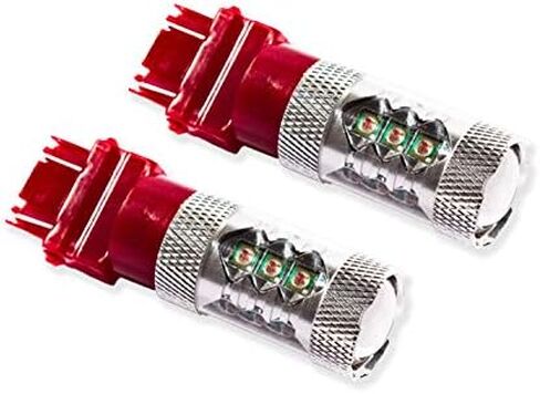 مصابيح LED للإضاءة الخلفية من ديود دايناميكس 3156/3157 XP80 (زوج)، أحمر in Kuwait