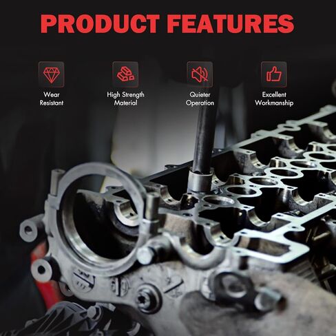 مجموعة حشية غطاء صمام المحرك متوافقة مع 2003-2005 لسيارة Lincoln Aviator 4.6L؛ 1999-2004 لسيارة Lincoln Navigator 5.4L؛ 1997-2002 لسيارة Lincoln Continental 4.6L، OE# VS50477R in Kuwait