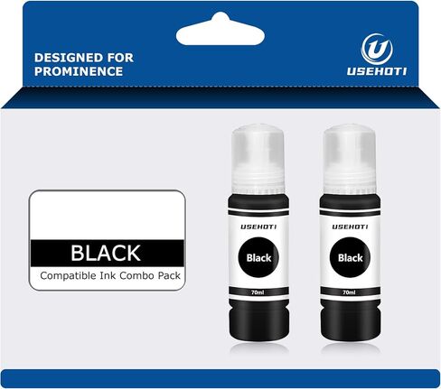 522 Ink Refill Bottles Replacement for Epson 522 Ink (Not Sublimation Ink), Work with ET-2720 ET-2803 ET-2800 ET-4800 EP 4700 ET-2400 Printer (2 Black, 1C 1M 1Y, 5 Bottles) in Kuwait
