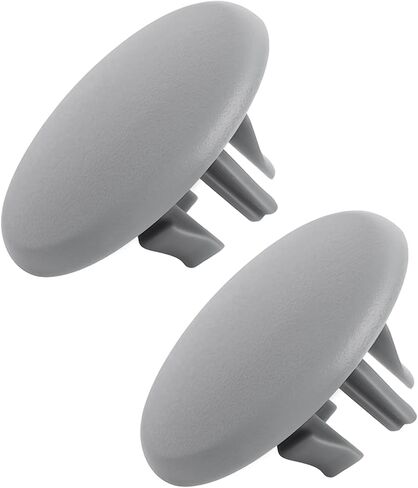 2PCS Armrest Cap Cover, Seat Parts Replacement, Left or Right Rear Bucket Seats Arm Rest Handle Trim Bolt, Car Accessories for GMC Chevy Tahoe Suburban, Replace OEM#15279689, 15279690 (Black) in Kuwait